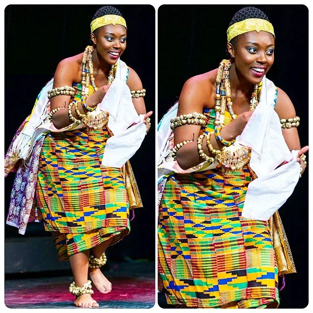 Wearing Kente Clothe For Women Now